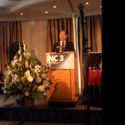2007年のINC3で講演されるNEC佐々木会長